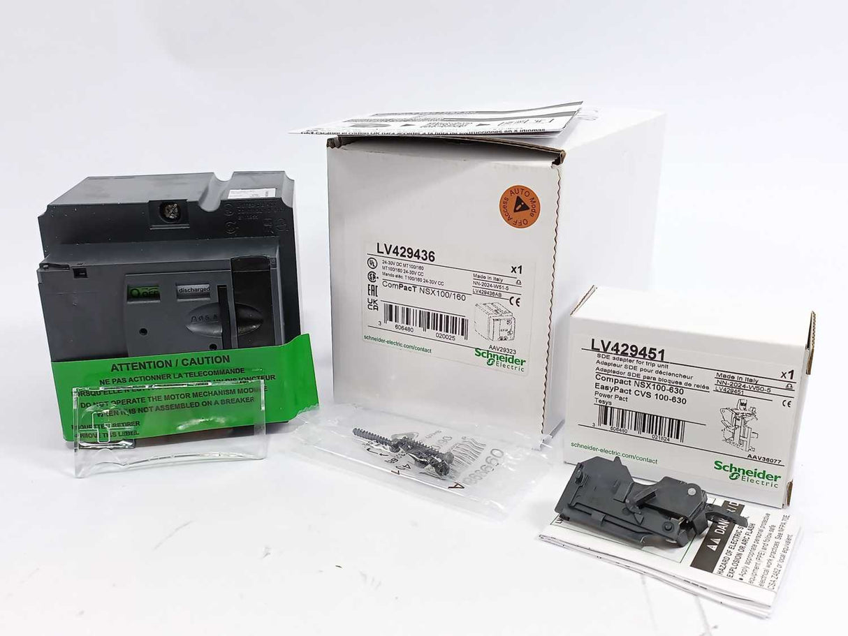 Schneider Electric LV429436 ComPacT NSX100/160 Standard Motor Mechanism Module