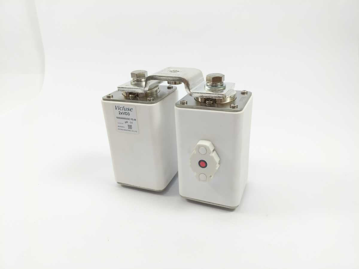 Vicfuse 2xVD3 1600A 900VDC FS-M Duel Fuses