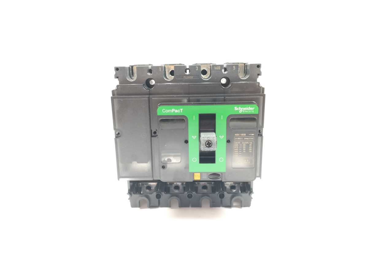 Schneider Electric C16B4 NSX160B Basic Frame Electric Power Breaker
