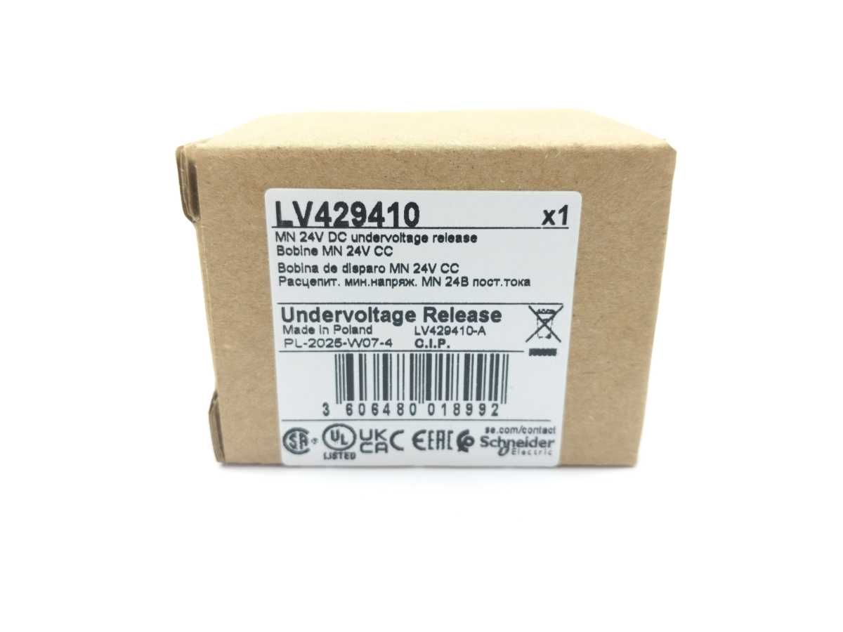 Schneider Electric LV429410 MN 24VDC Undervoltage Release