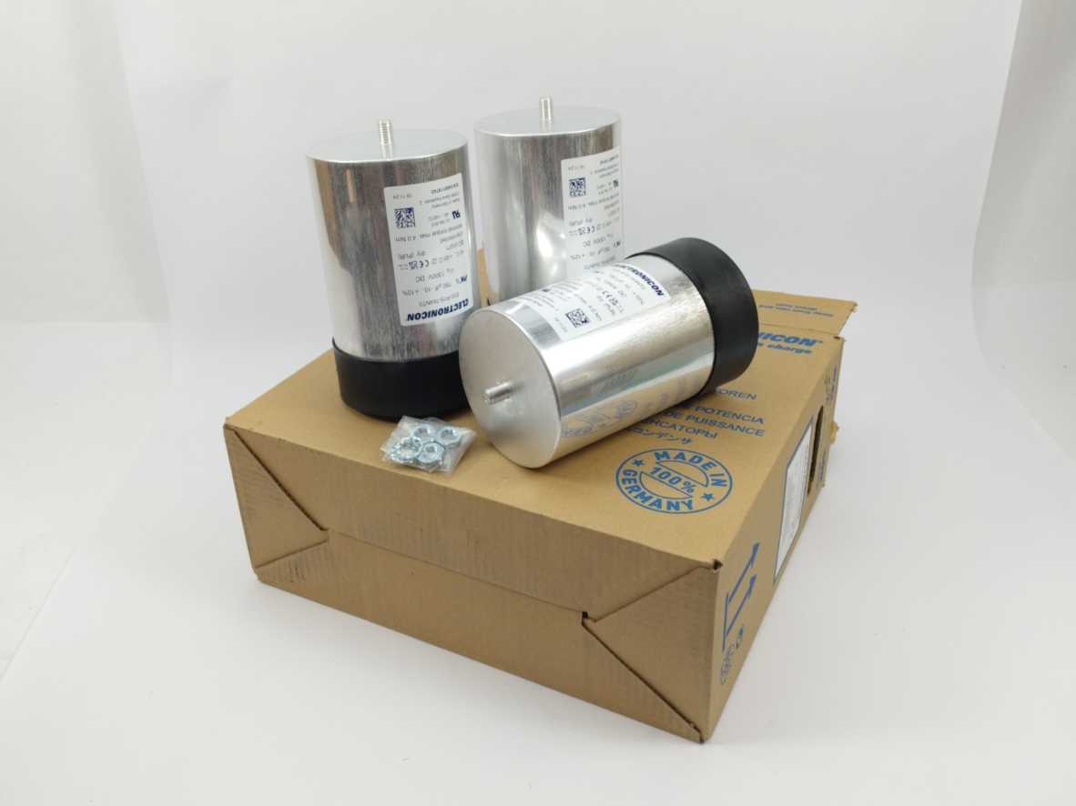 Electronic A/S E50.R19-764NT0 DC Capacitors with Low Inductance 760uf 1300V