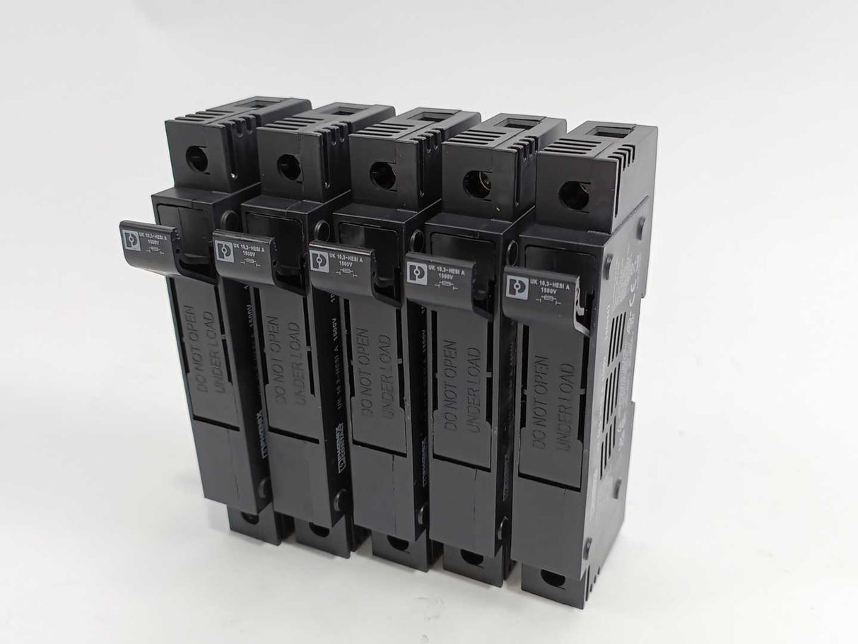 Phoenix Contact 1069842 UK 10,3-HESI A 1500V Fuse Terminal Batch 5pcs.