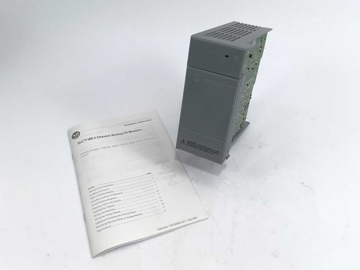 AB 1746-P1 Ser. A SLC 500, Power Supply