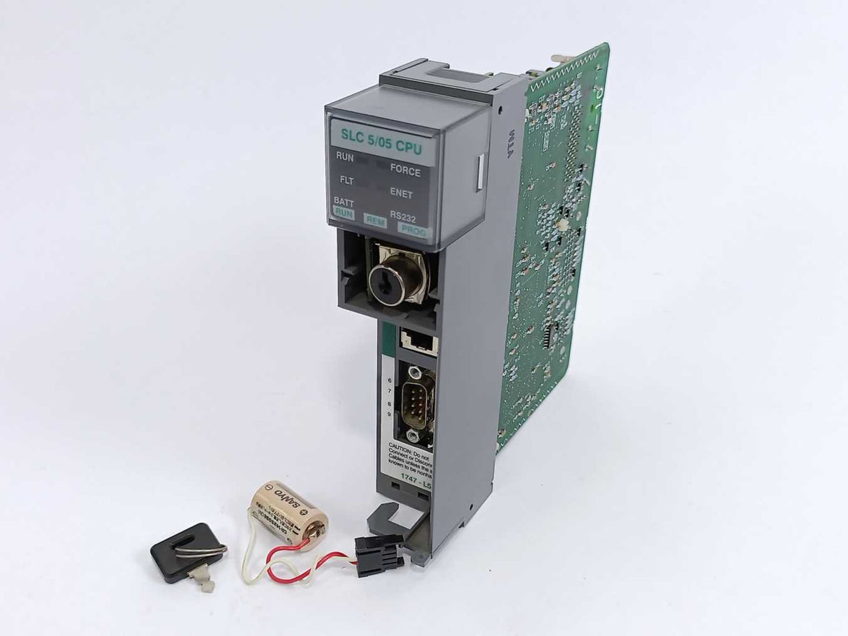 AB 1747-L552 Ser. B SLC500 Processor Unit w/ 1747-OS501 Ser.C