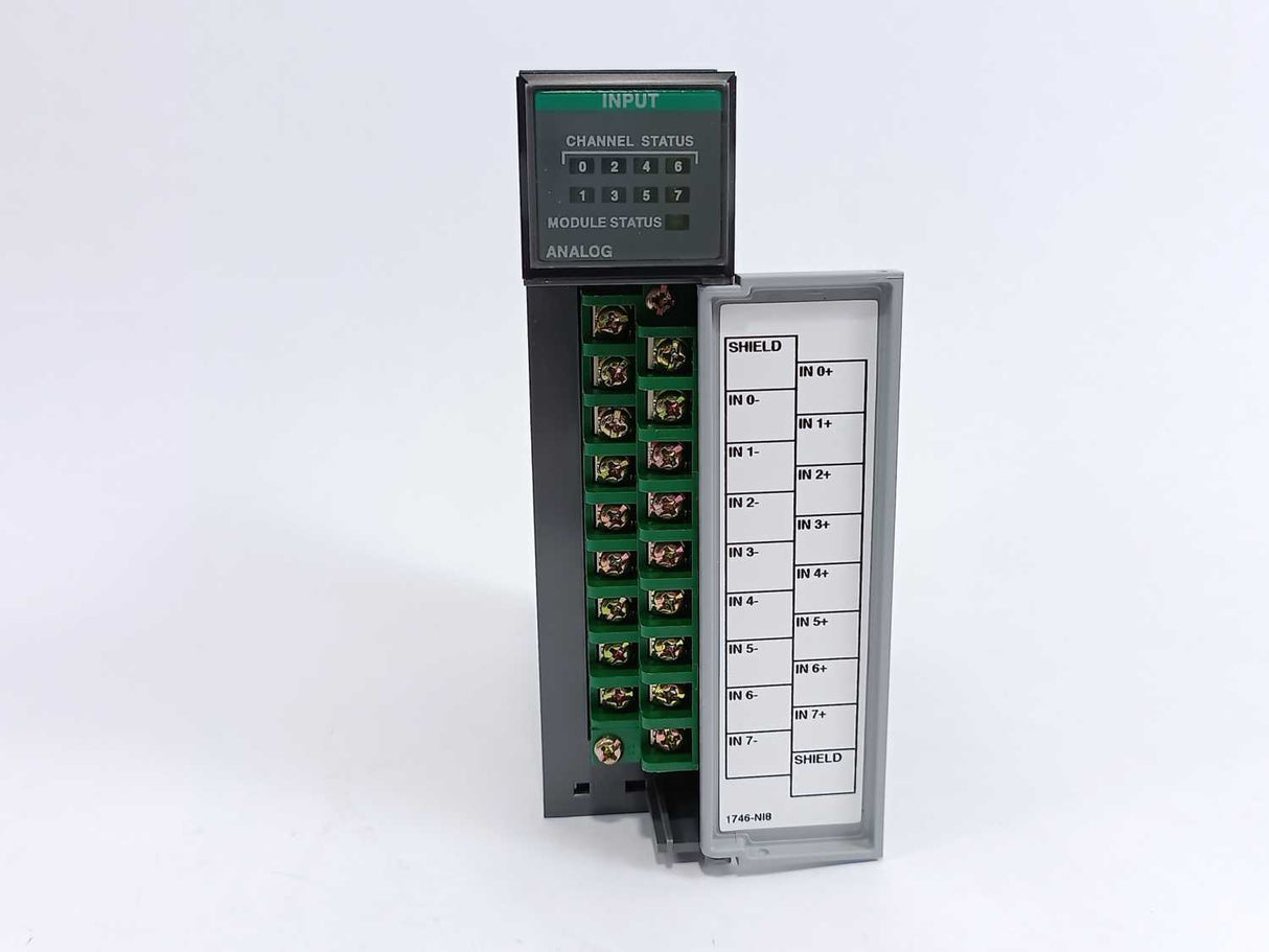 AB 1746-NI8 Ser. A Frn. 2.0 SLC 500 Analog Input Module