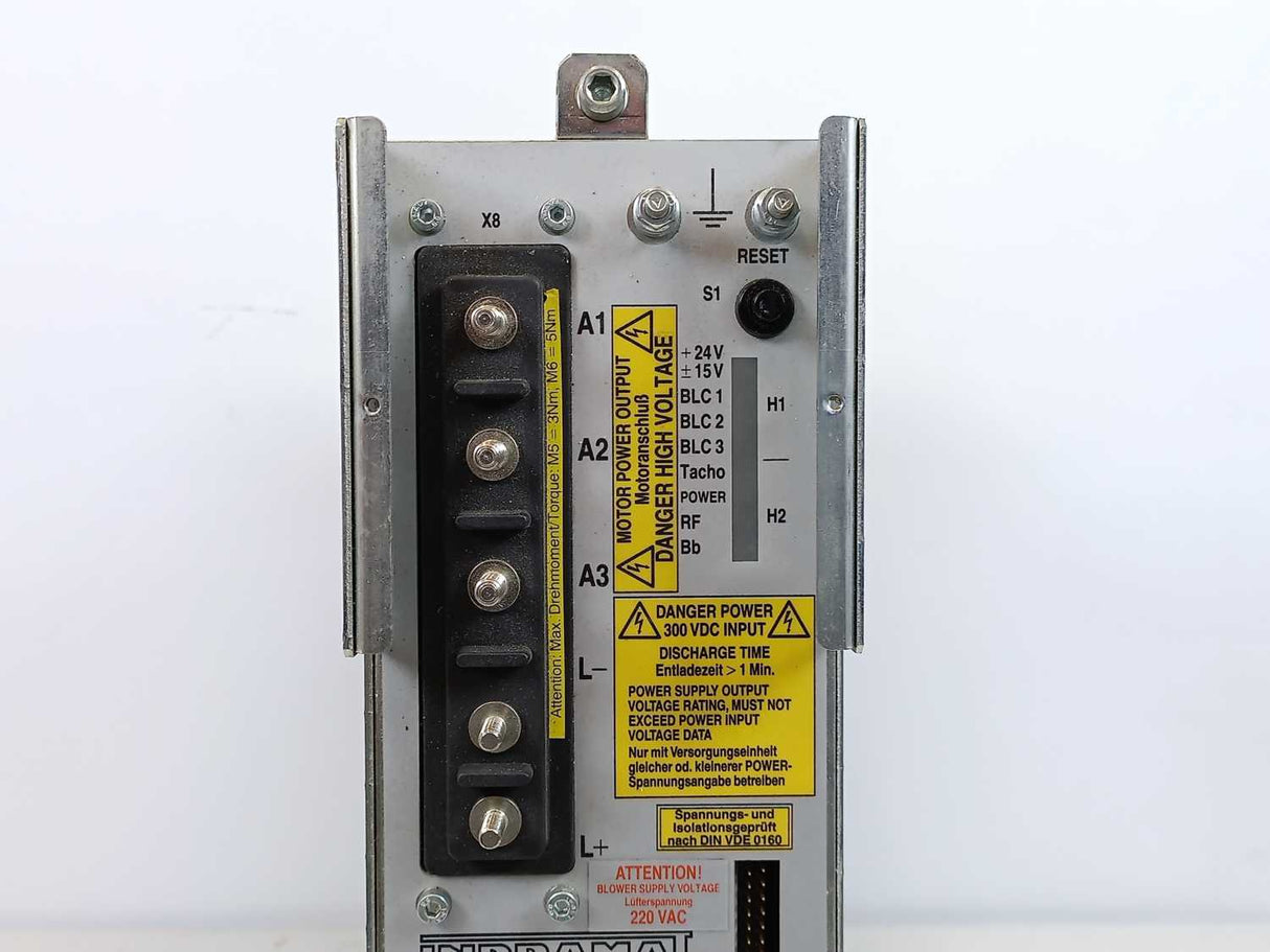 Indramat KDS 1.1-150-300-W1-220/S102 AC Servo Controller