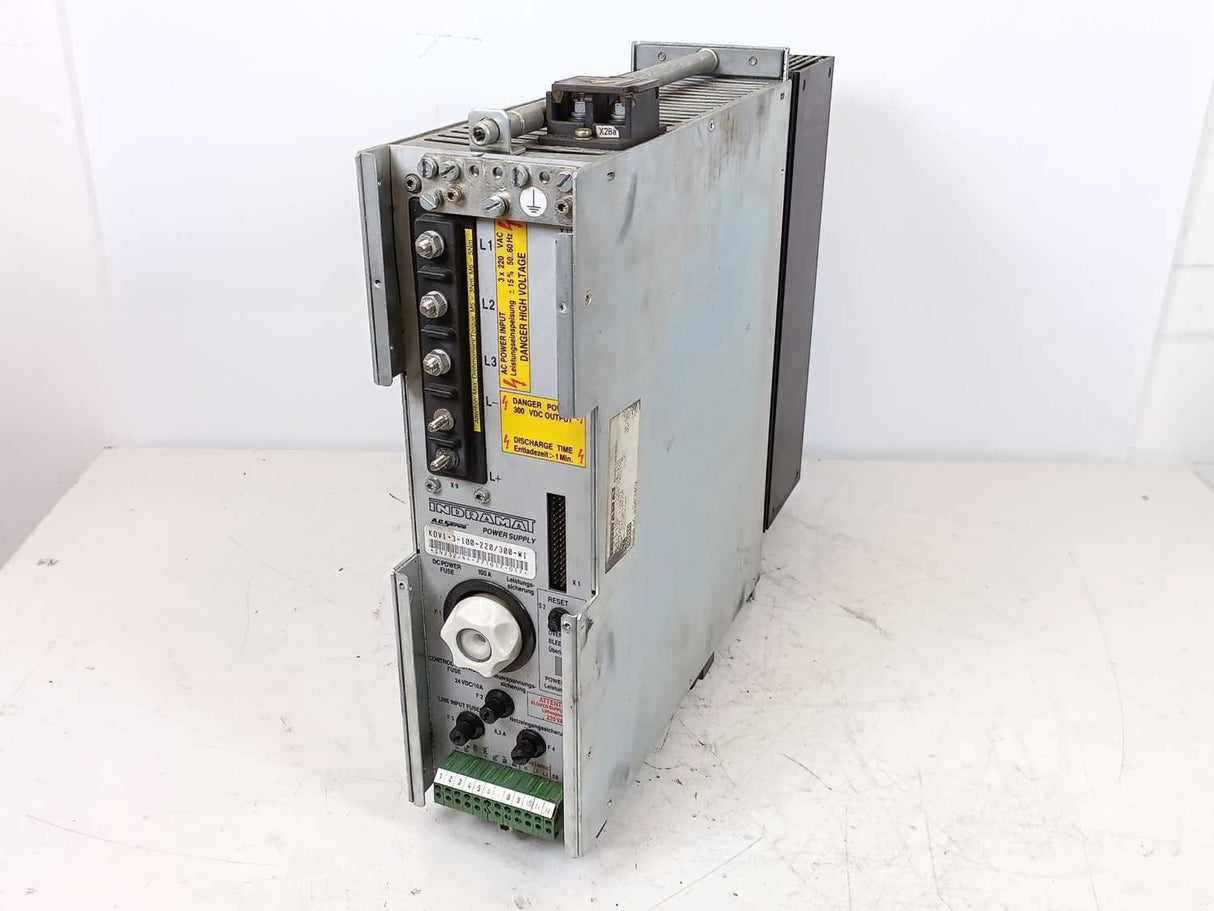 Indramat KDV1.3-100-220/300-W1 AC Servo Power Supply