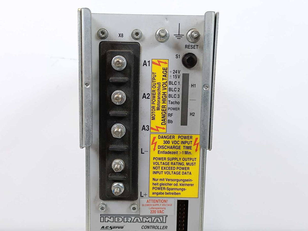 Indramat TDM1.2-050-300W1/220 AC Servo Controller