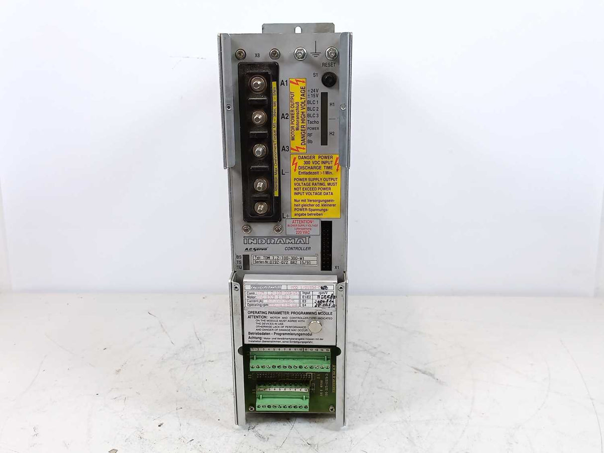Indramat TDM1.2-100-300-W1 AC Servo Controller