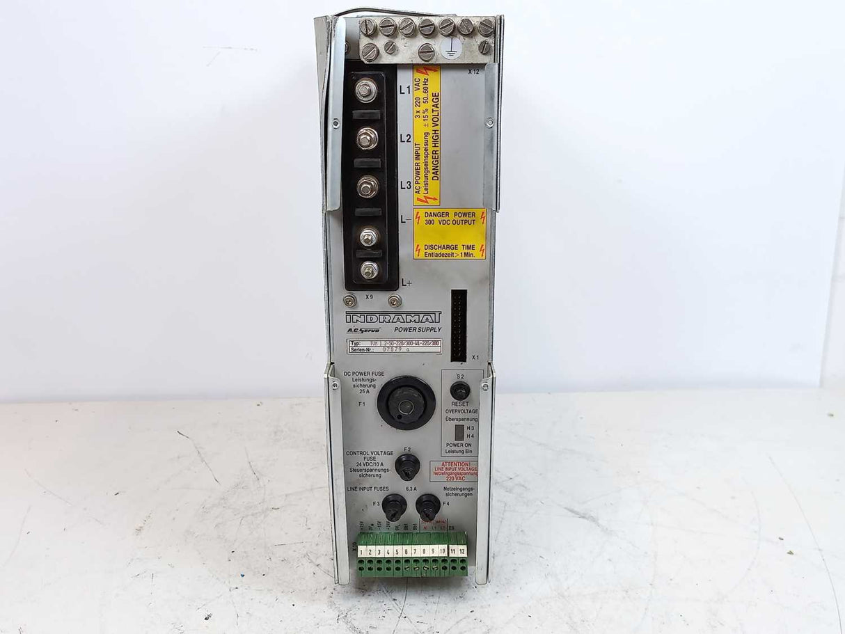 Indramat TVM1.2-50-220/300-W1-220/380 AC Servo Power Supply