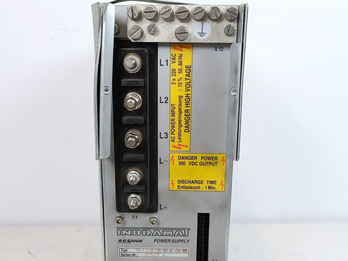 Indramat TVM1.2-50-220/300-W1-220/380 AC Servo Power Supply