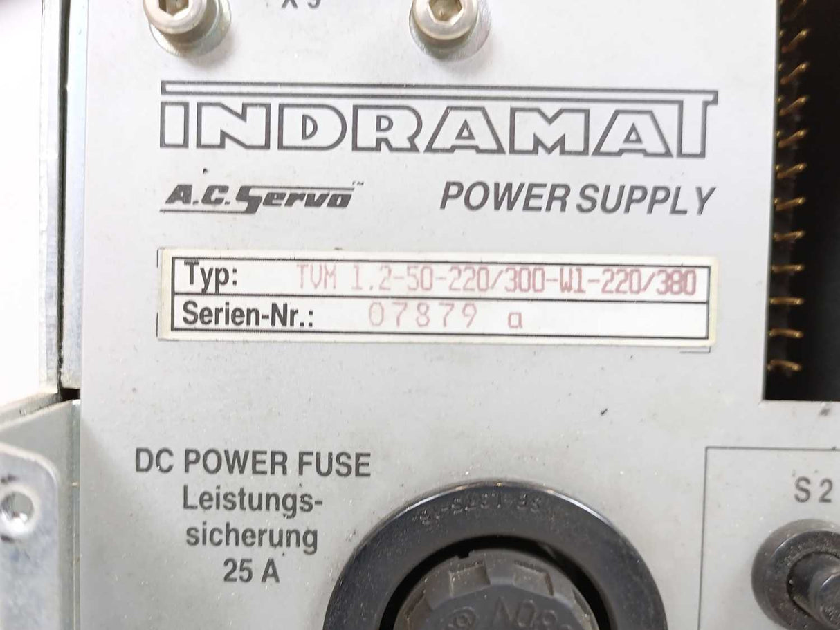Indramat TVM1.2-50-220/300-W1-220/380 AC Servo Power Supply