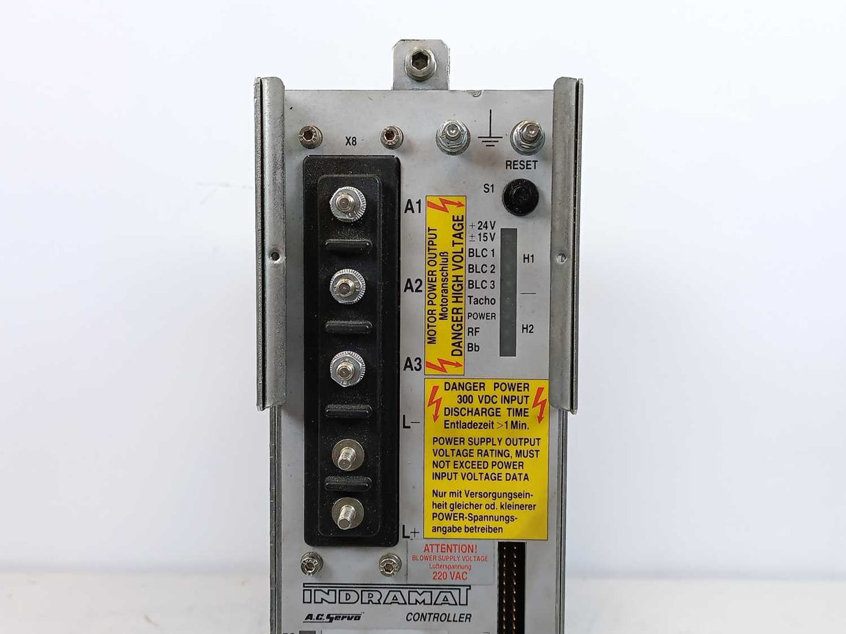 Indramat KDS 1.1-150-300-W1-220/S102 AC Servo Controller