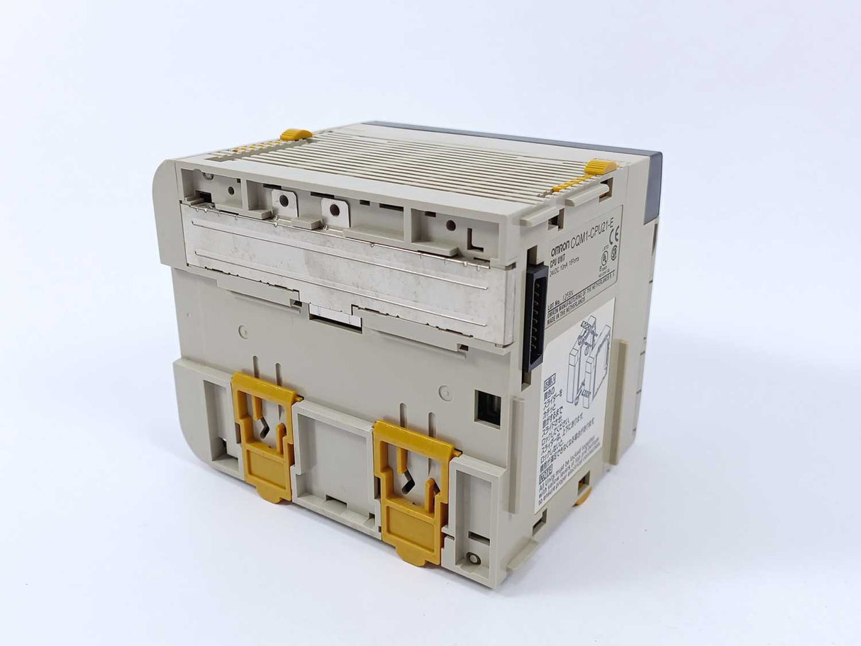 OMRON CQM1-CPU21-E CPU Unit With CQM1-CPU11-9 End Plate