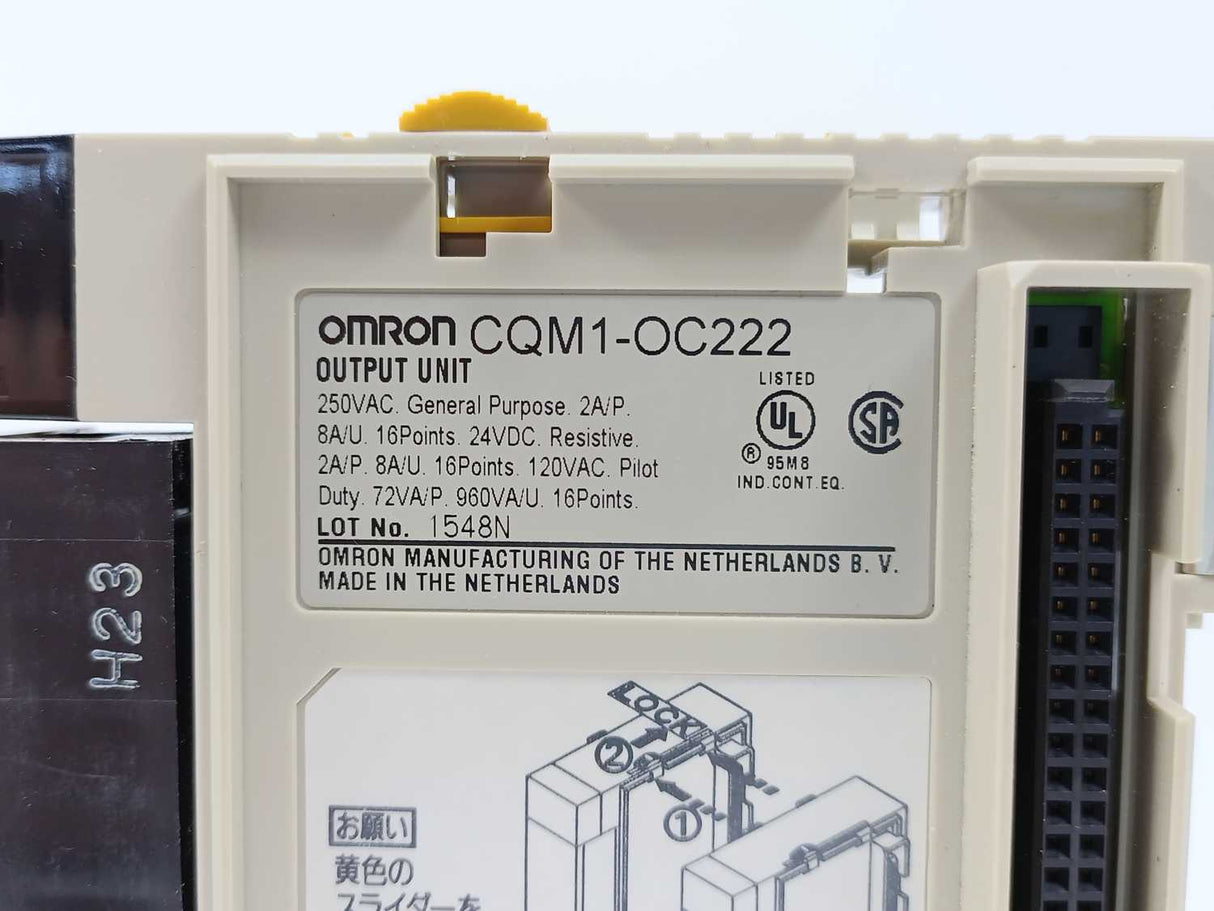 OMRON CQM1-OC222 Output unit