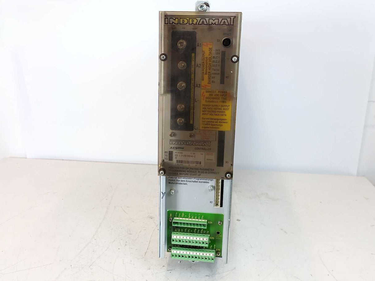 Indramat KDS 1.1-100-300-W1-220 AC Servo Controller