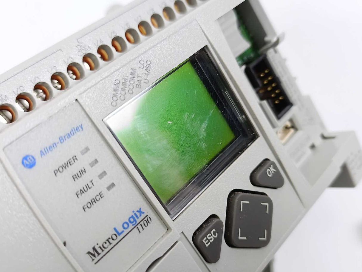 AB 1763-L16BWA Ser. B MicroLogix 1100 16 Point Controller