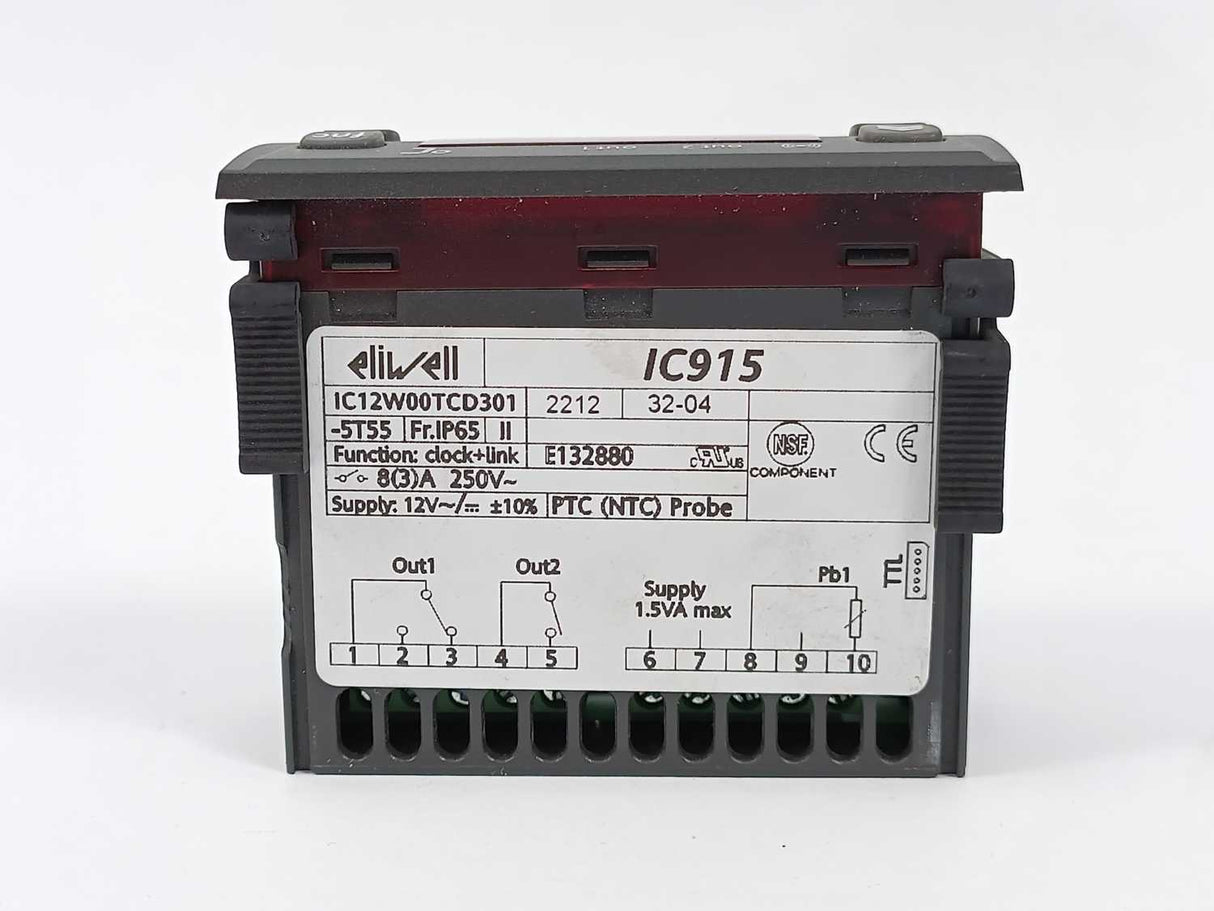 Eliwell IC915 Double Stage Electronic Conotroller