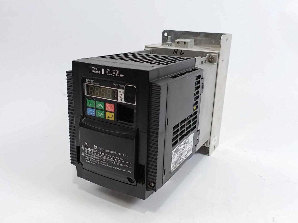 OMRON MX2-AB007-E MX2 Inverter w/ Rasmi Electronics AX-FIM1014-RE Noise Fliter