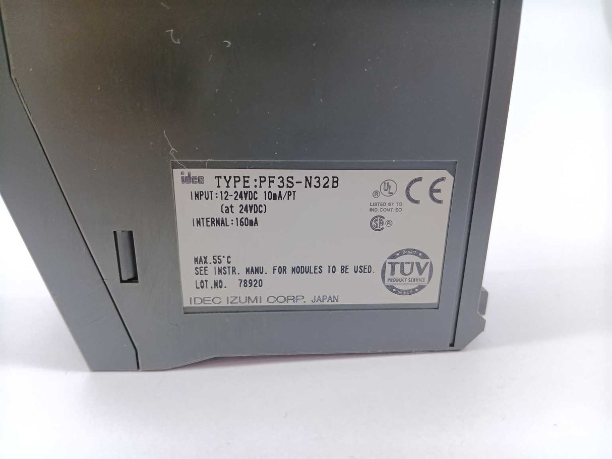 Idec PF3S-N32B FA-3S Programmable controller DC Input