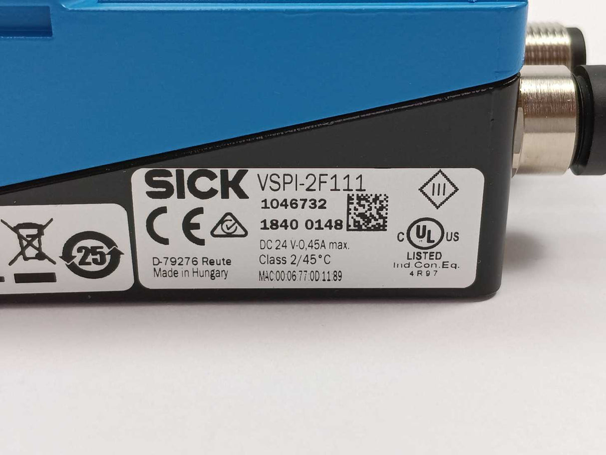 SICK 1046732 VSPI-2F111 Digital Vision Sensor