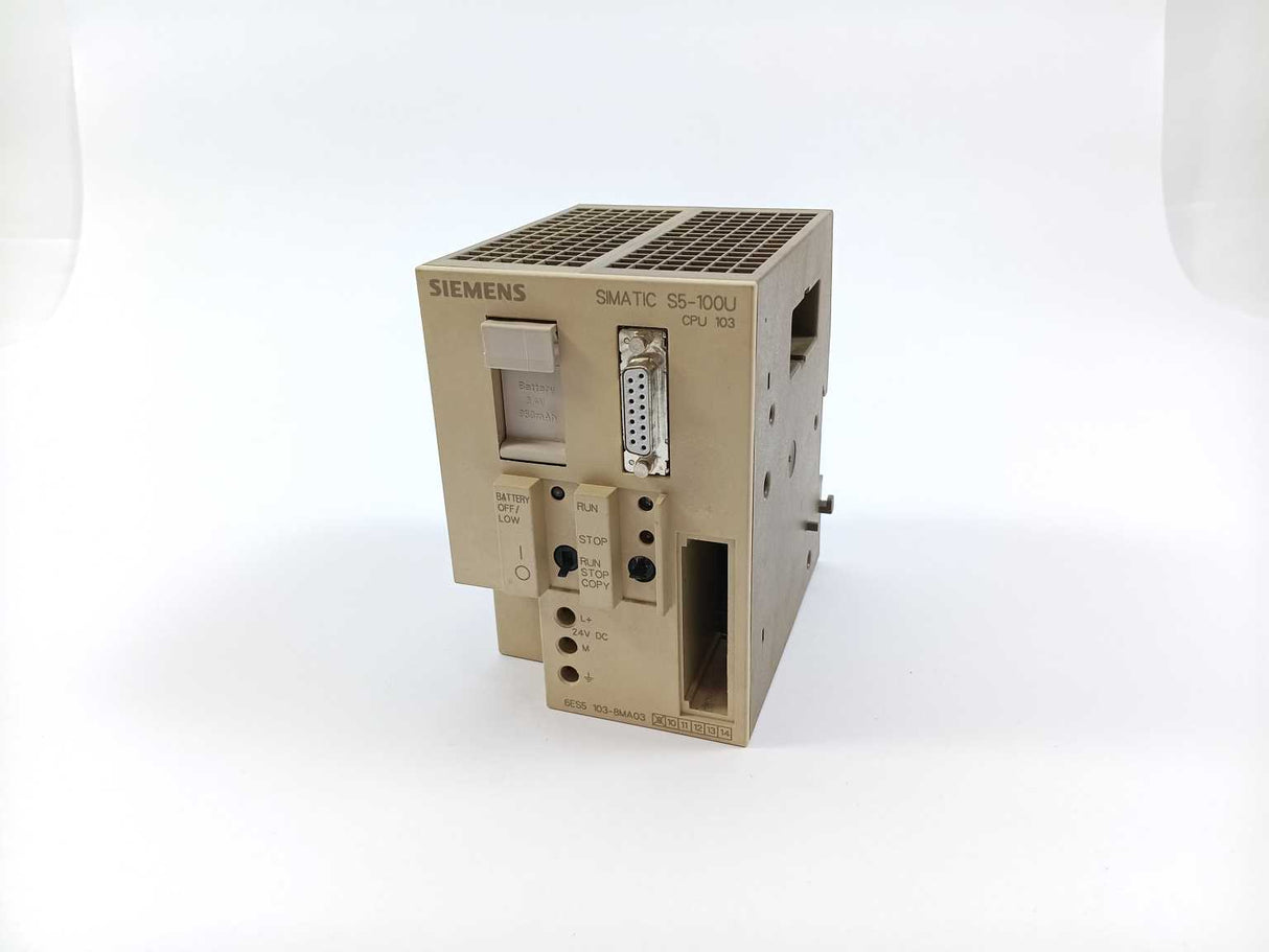 Siemens 6ES5103-8MA03 SIMATIC S5-100U CPU 103