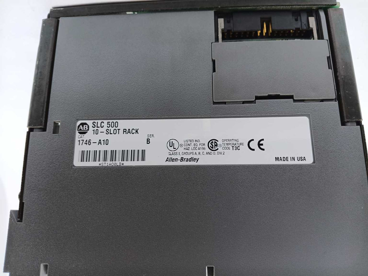 AB 1746-A10 SLC 500 Slot Rack Ser. B