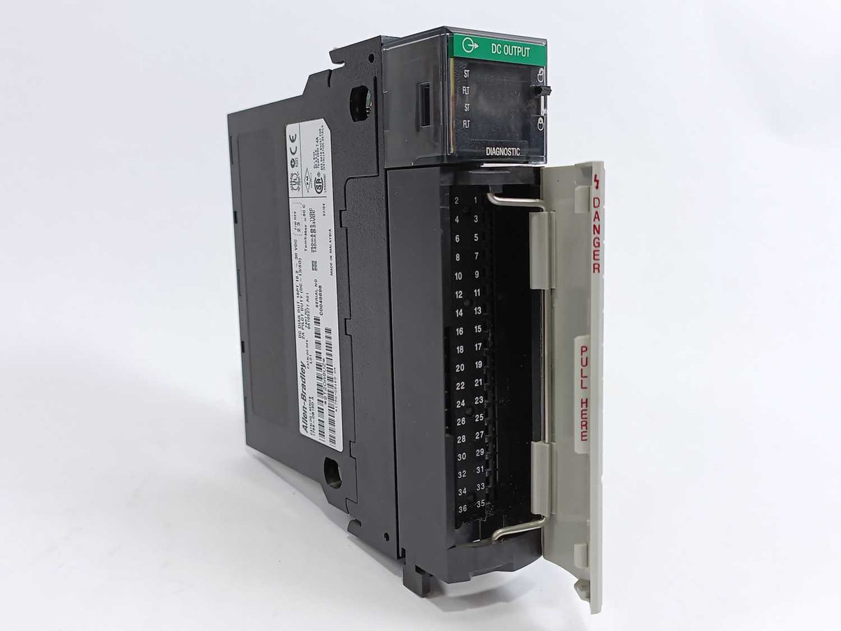 AB 1756-OB16D Ser. A ControlLogix DC Diagnostic Output Module 16-Point