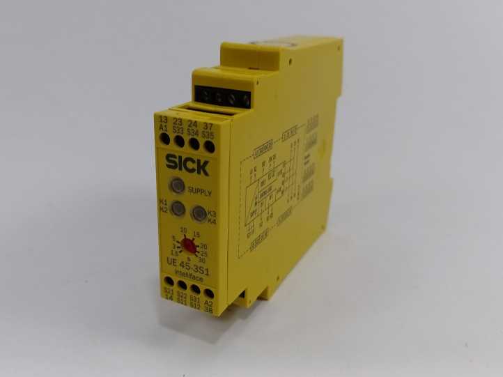 SICK UE45-3S1 UE 45-3S1 Intelliface Safety Relay