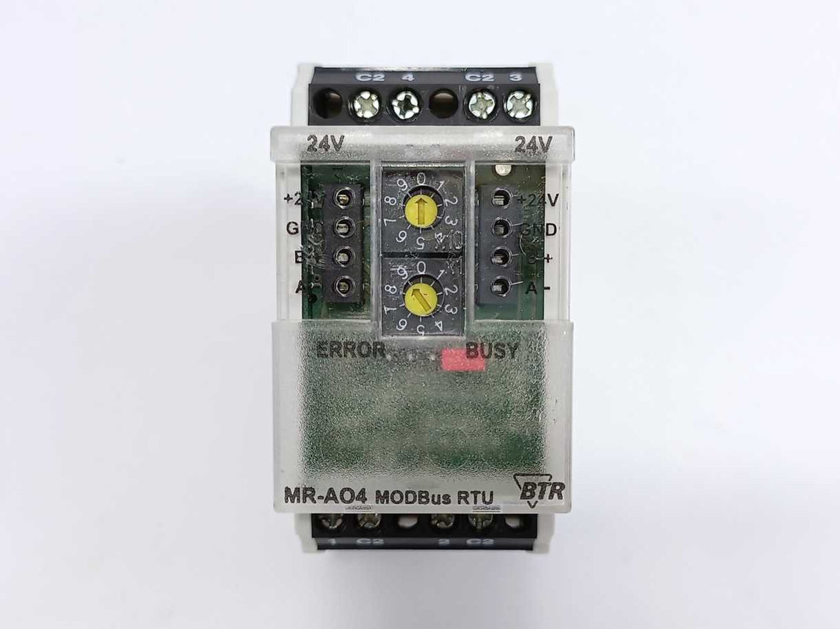 BTR MR-AO4 BTR MR-AO4 Analog Output Module