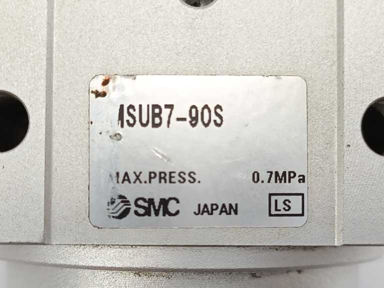 SMC MSUB7-90S MSU Rotary Actuator W/ Table