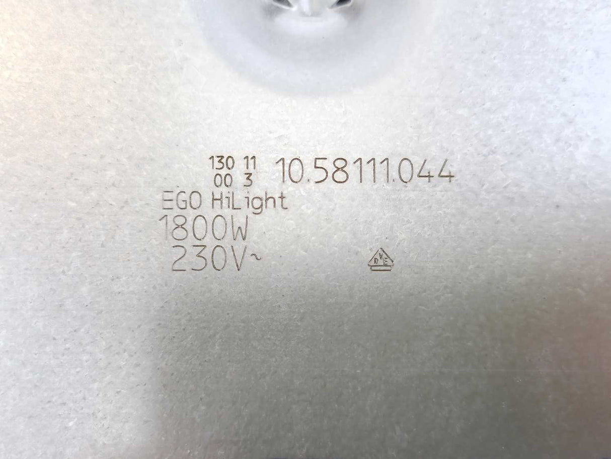 EGO 10.58111.044 Medium Ceramic Hob Hotplate Element