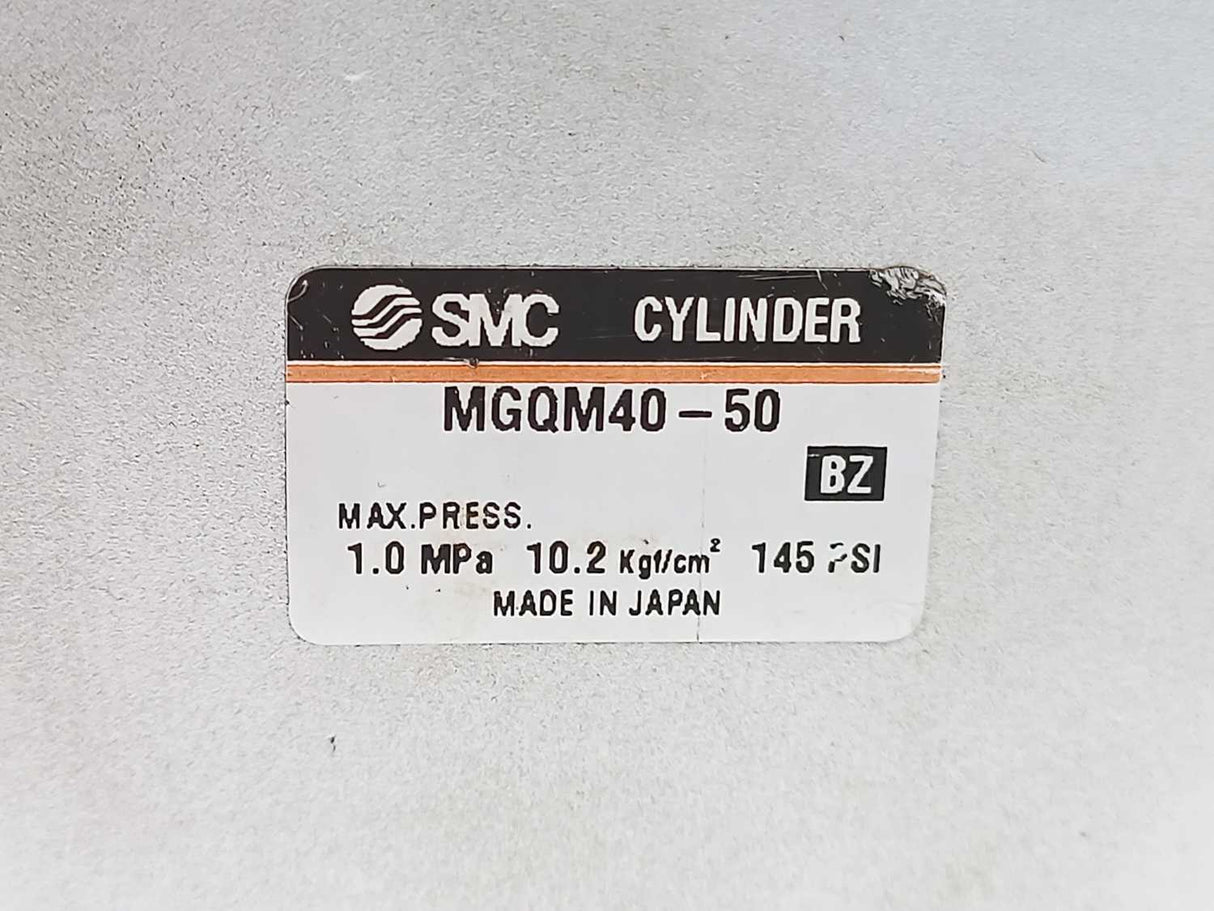 SMC MGQM40-50 Compact Guide Cylinder