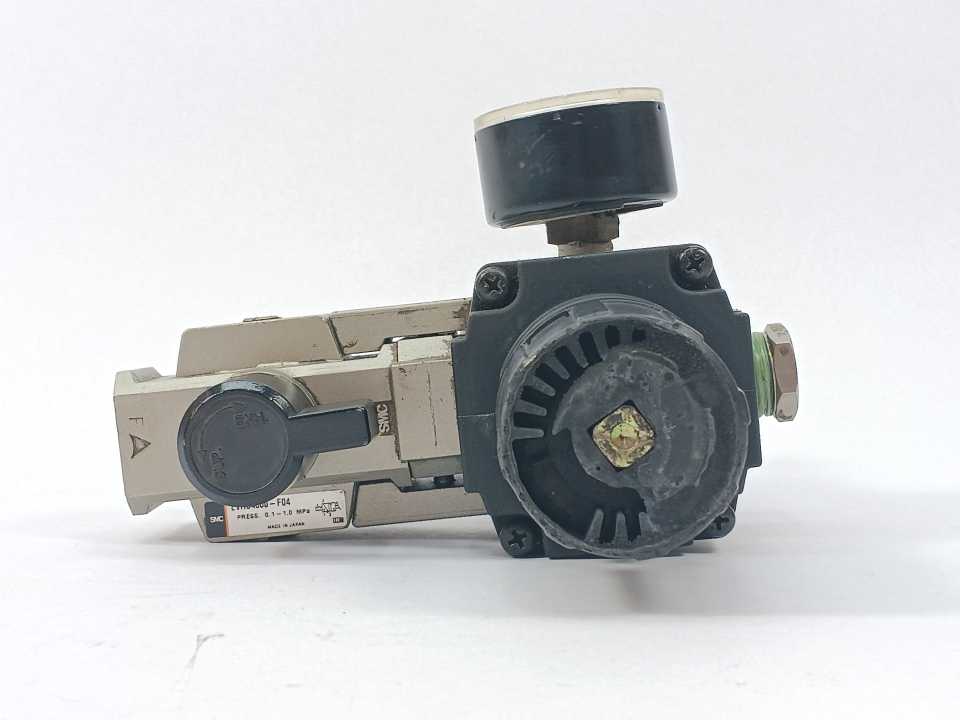 SMC AW4000-04 W/ EVHS4000-F04 Filter Regulator with Gauge 5K4-10