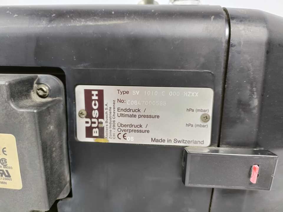 Busch SV 1010 C 000 HZXX Vacuum Pump