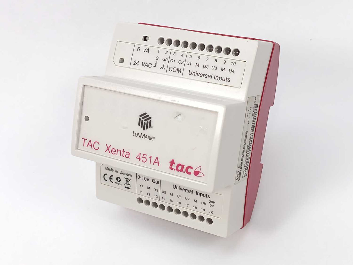 t.a.c/Schneider electric 0-073-0285-0 TAC Xenta 451A. Inputs and Outputs Module