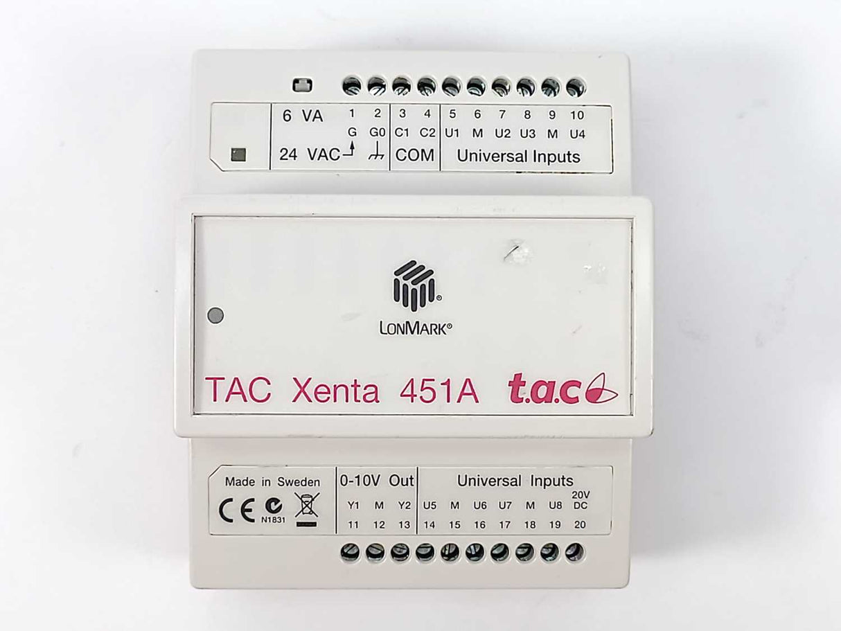 t.a.c/Schneider electric 0-073-0285-0 TAC Xenta 451A. Inputs and Outputs Module