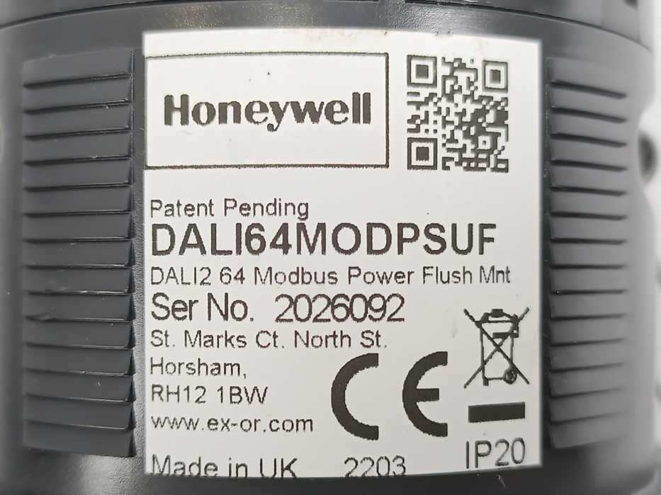 Honeywell DALI64MODPSUF Ex-Or DALI64F DALI-2 Lighting Controller, PIR Sensor