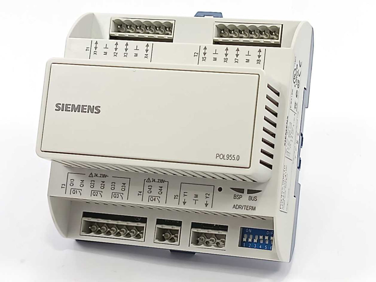 Siemens S55663-J550-A100 POL955.00/STD, Extension Module; 24 VAC/DC