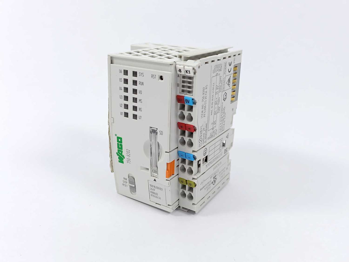 Wago 750-8202 PFC200-controller; 2 x ETHERNET, RS-232/-485