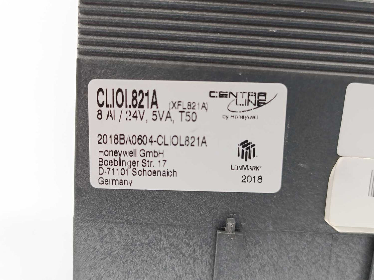 Centra Line / Honeywell CLIOL821A XFL821A Analog Input Module