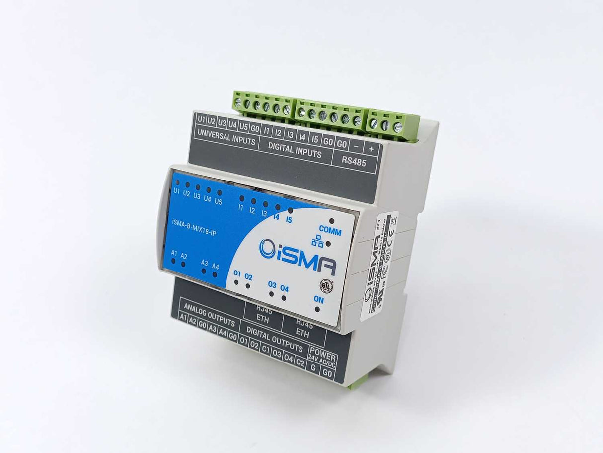 Global Control 5 iSMA-B-MIX18-IP Multiprotocol I/O Module