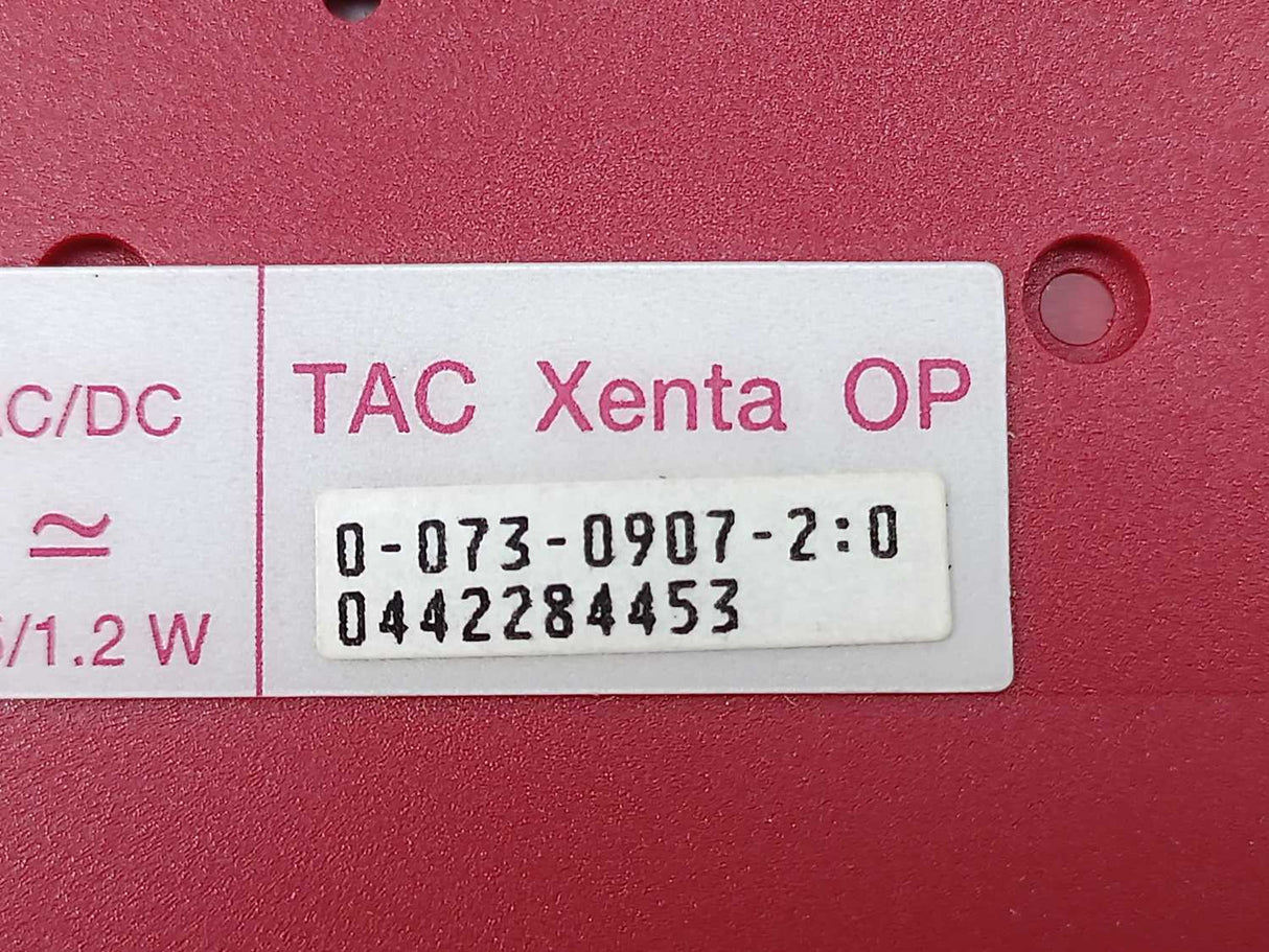Schneider Electric 0-073-0907-2 TAC Xenta OP Operator Panel