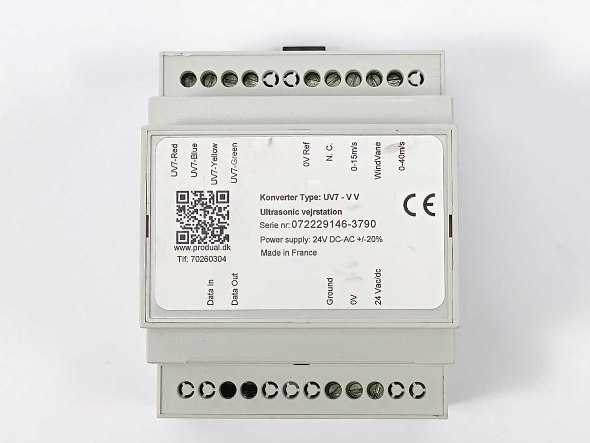 Produal UV7-VV Ultrasonic Weather Station