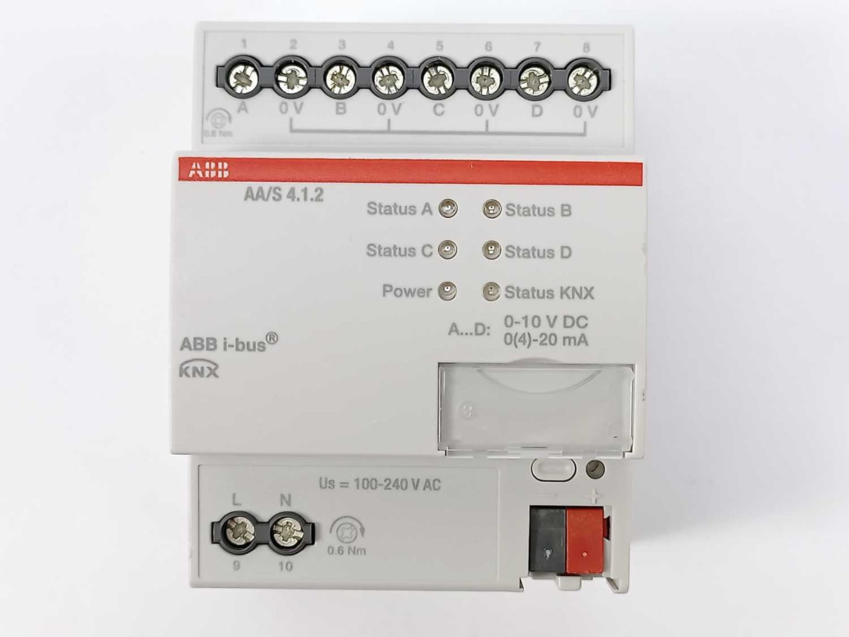 ABB 2CDG110202R0011 AA/S4.1.2 Analogue Actuator, 4-fold, MDRC