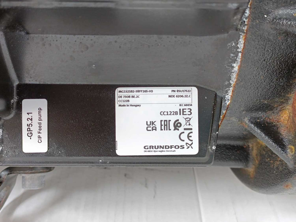 GRUNDFOS 85U17522 MG Series Vertical Multistage Centrifugal Pump