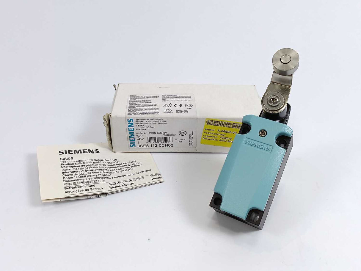 Siemens 3SE5112-0CH02 Position switch