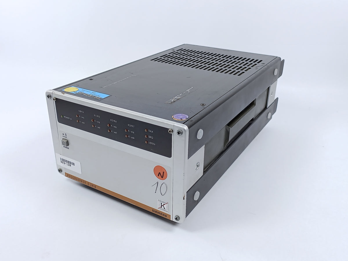 Siemens 7KD2418-8AA PROGRAMMER D2418 IEC 625