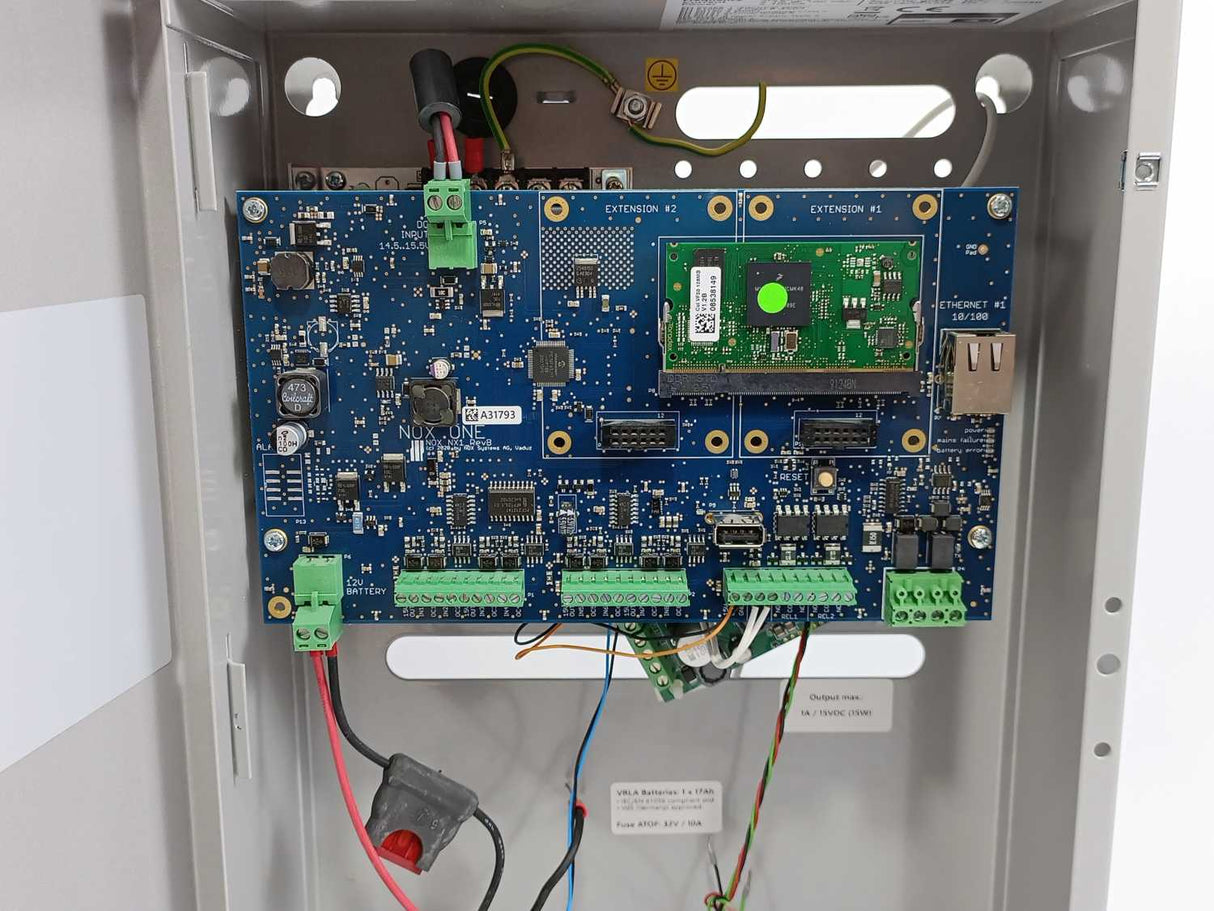 NOX Systems N401-G3 NOXONE CPU and NOXPSU Central Unit in Steel Cabinet