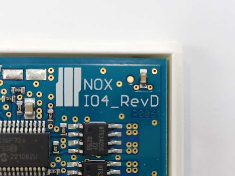 NOX Systems N119-G2 IO4 G2 / Quad I/O Module Grade 2 Rev. D